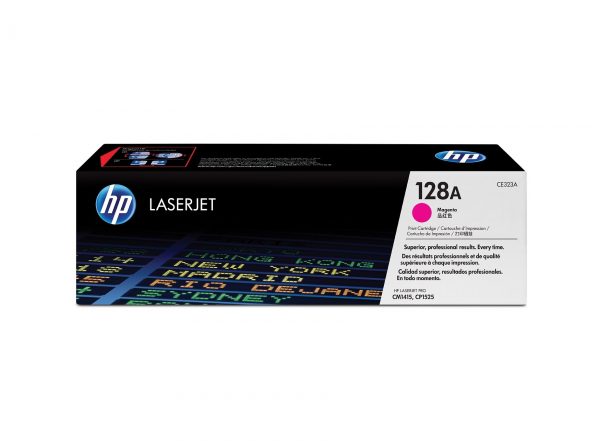 HP 128A Magenta LaserJet Toner Cartridge (CE323A)-0