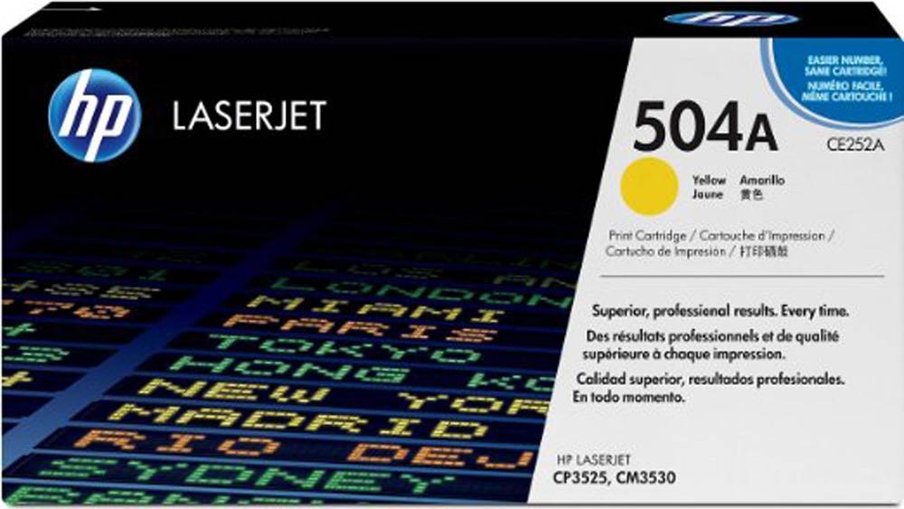 HP Color LaserJet Yellow Print Cartridge (CE252A)-0