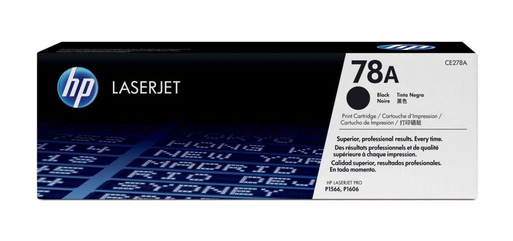 HP 78A Black LaserJet Toner Cartridge (CE278A)-0