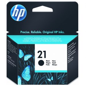 HP 21 Black Inkjet Print Cartridge (C9351AE)-0
