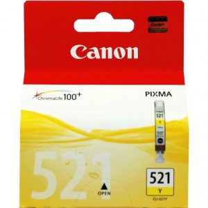 Canon CLI-521Y Yellow Ink Tank-0