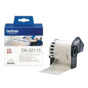 Brother DK-22113 62mm Clear Continuous Film Tape-0