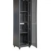 NetShell Free standing type cabinet Black Cabinet with Tempered Glass Door 32U (NSH-32T-69)-0