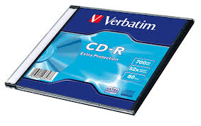 Verbatim CD-R 52X-SLIM-SINGLE-EXTRA PROTECTION (43347)-0