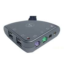 A4 TECH MS-8 HUB Master - 4-Port USB2.0, 2-Port PS/2, 2-Port Audio-0