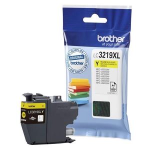 Brother LC3219XL High Capacity Yellow Ink Cartridge-0