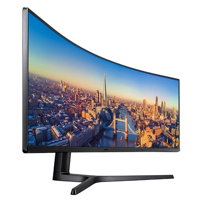 Samsung 49" Curved Ultra Wide WQHD Monitor (LC49J890DKUXEN)-0