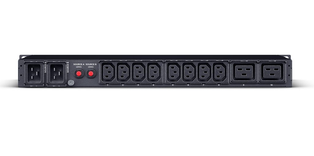CyberPower 10 Outlets PDU Auto Transfer Metered Switch PDU24005