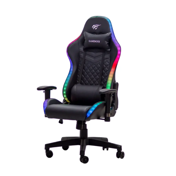 HAVIT GAMING CHAIR BLACK WITH LED LIGHTING (GC927)
