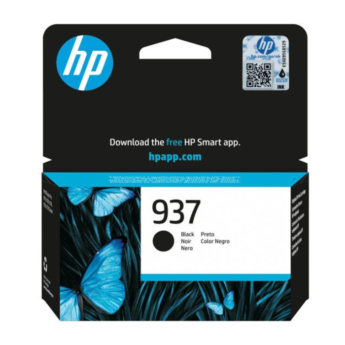 HP INK CARTRIDGE 937 BLACK (4S6W5NE) | Cyprus PC