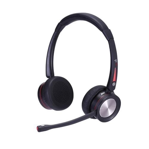 Supervoice SVC-WBT42 Professional Wireless Ai Noise Canceling Bluetooth Headset Dual image 2