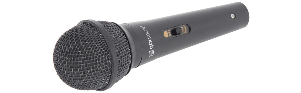 QTX DM11B HandHeld Dynamic Microphone black