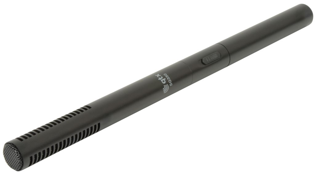 QTX SG350 Shotgun Microphone w/Battery Long