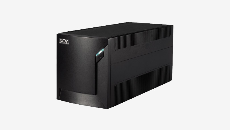 POWERCOM UPS RPT-600A LINE INTERACTIVE 2xUniversal Sockets/1xBattery 12V7AH - Cyprus-PC