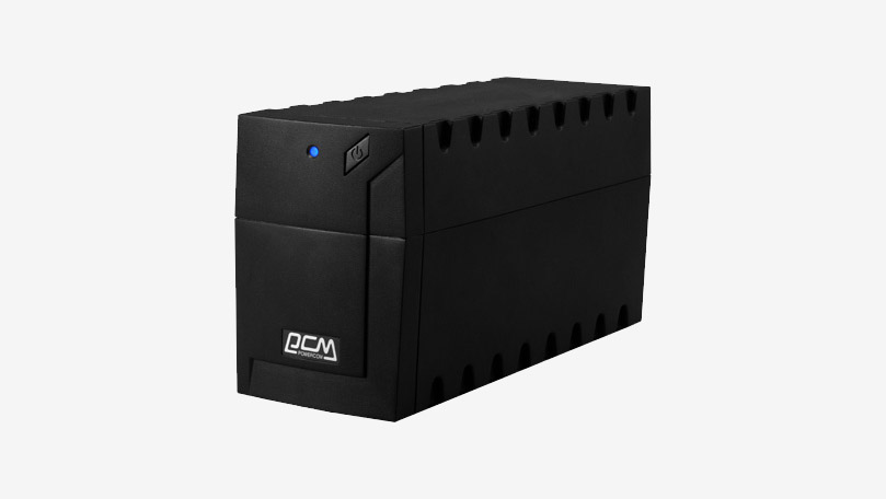 POWERCOM UPS RPT-1025AP LINE INTERACTIVE 4 xUniversal Sockets/2xRJ11/2xBatteries 12V7AH, Cyprus-PC