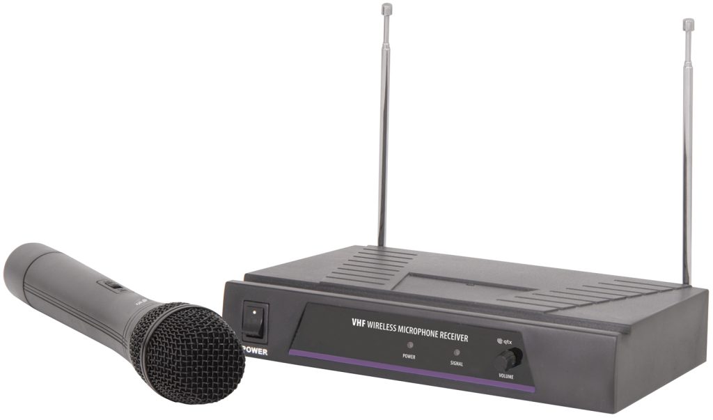 QTX VHF Single Handheld Wireless Microphone 173.8MHz