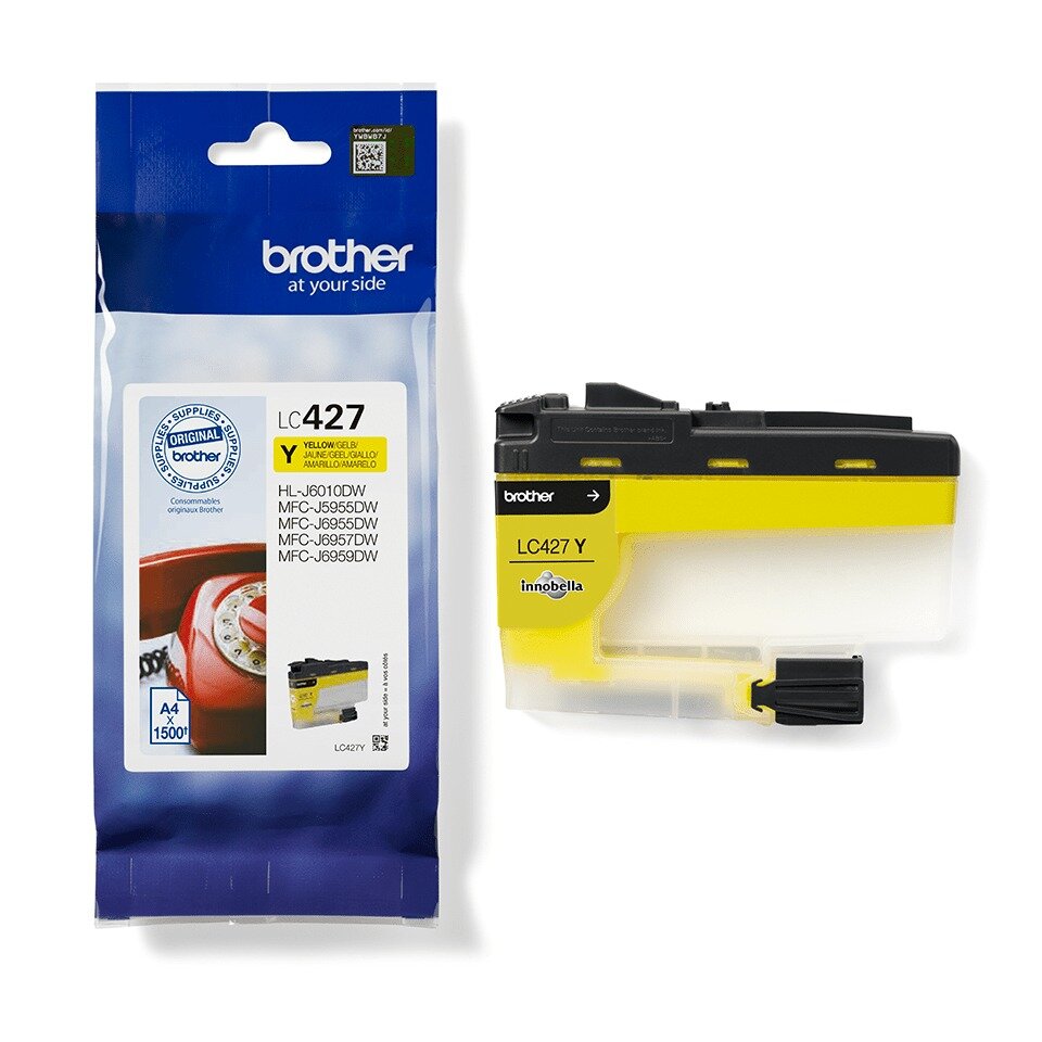 Brother LC427Y Yellow ink cartridge | Cyprus PC