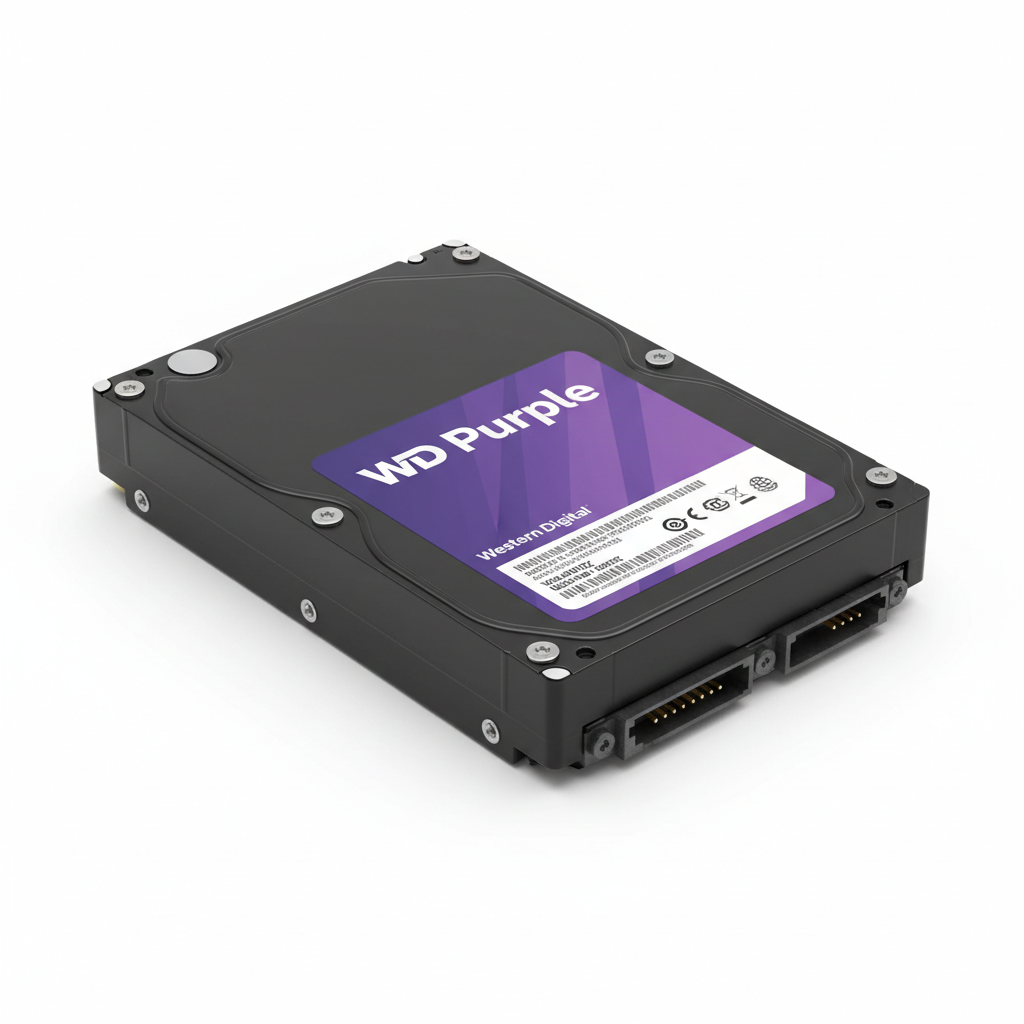 Western Digital Purple 8TB Surveillance Hard Drive