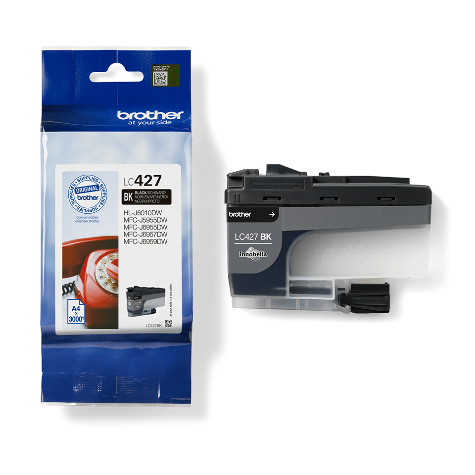 Brother LC427BK Black ink cartridge | Cyprus PC