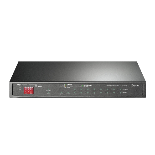 TP-LINK 10-Port Gigabit PoE+ Switch, TL-SG1210P