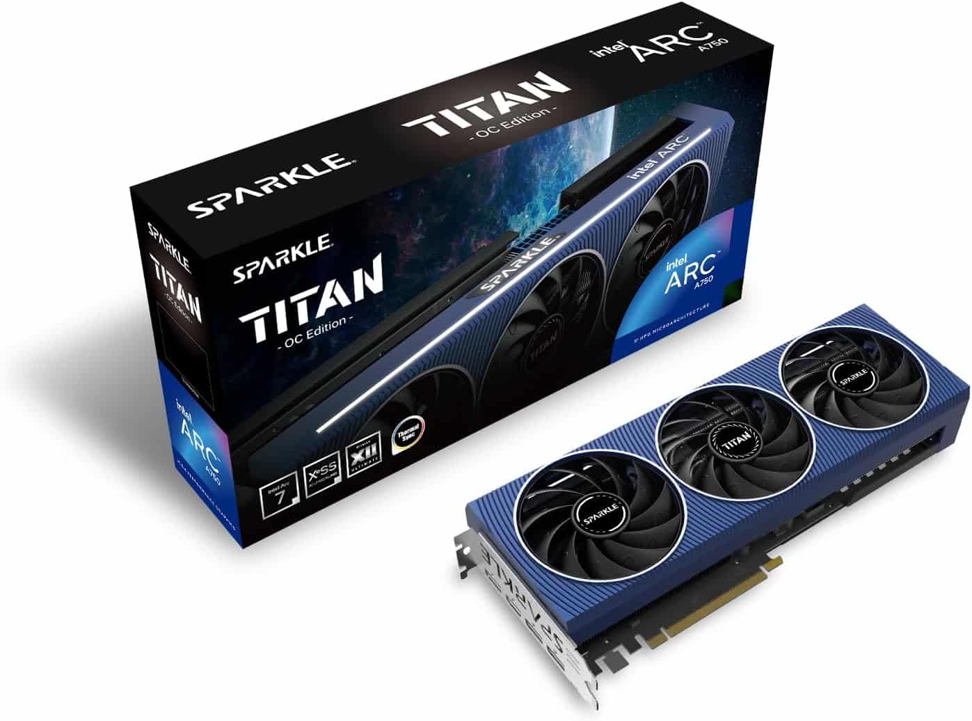 Sparkle Intel Arc A750 Titan OC 8GB